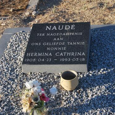 NAUDÉ Hermina Cathrina 1908-1993