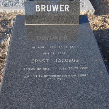 BRUWER Ernst Jacobus 1914-1996