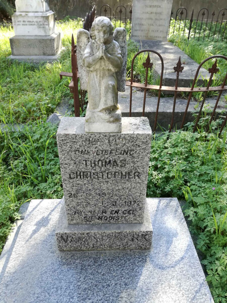 NIEKERK Thomas Christopher, van 1971-1972