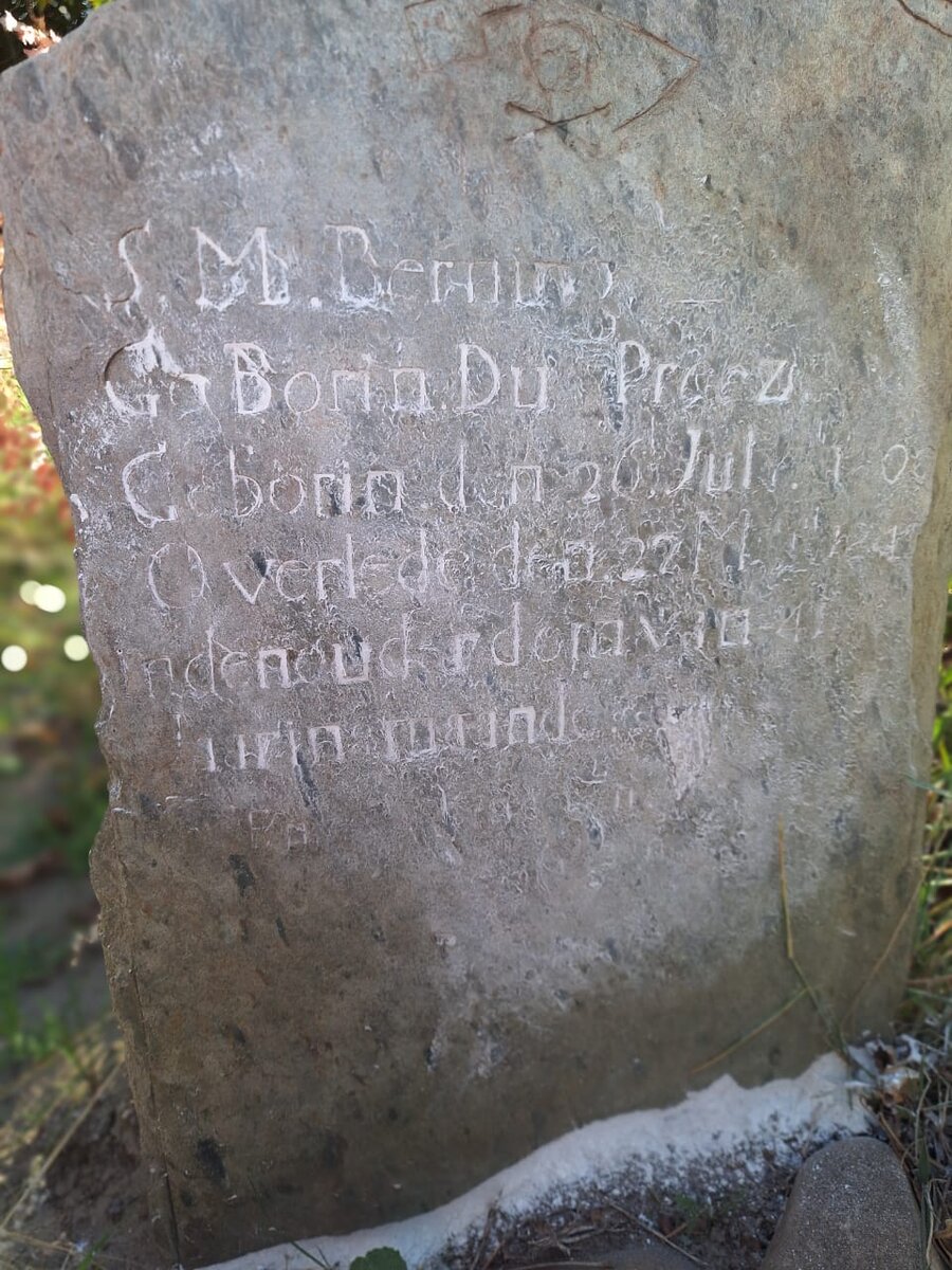 BERNING S.M. nee DU PREEZ -184?