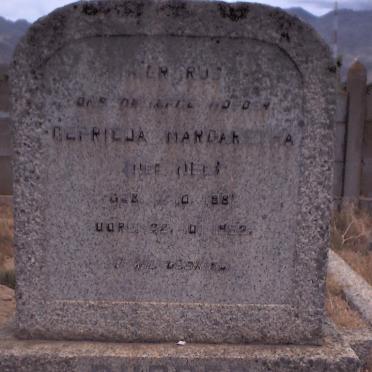 BURGER Gerrieda Margaretha nee NEL 1881-1952