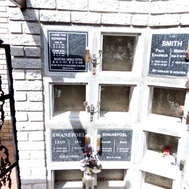 RENSBURG S.H., Janse van 1933-2023 &amp; Ada M. 1936-2019 :: OTTO M.M.J. 1917-2015 :: SMITH Paul Erasmus 1935-2014 &amp; S.M. F?