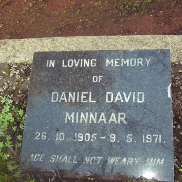 MINNAAR Daniel David 1905-1971