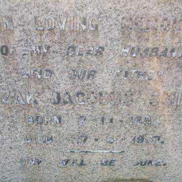 SMIT Izak Jacobus 1882-1957
