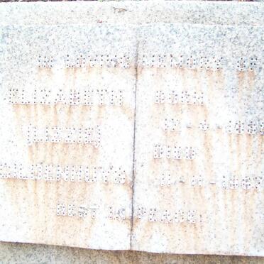 GILDENHUYS Elizabeth 18??-1967