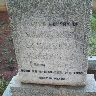 MERRIFIELD Margaret Elizabeth nee THERON 1943-1970