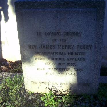 PERRY James Henry 1887-1944