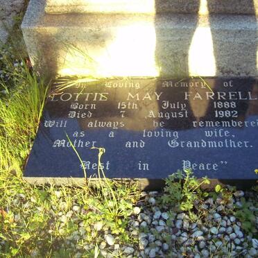 FARRELL Lottie May 1888-1982