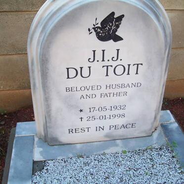 TOIT J.I.J., du 1932-1998