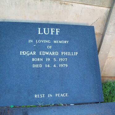 LUFF Edgar Edward Phillip 1927-1979