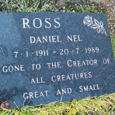 ROSS Daniel Nel 1911-1989