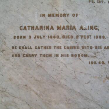 ALING Catharina Maria 1880-1889