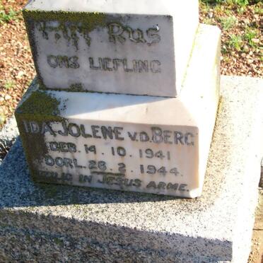 BERG Ida Jolene, v.d. 1941-1944