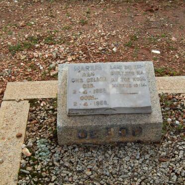 BOD Marius, de 1959-1959