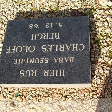 BERGH Charles Oloff -1968