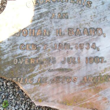 BAARD Johan H. 1834-1907
