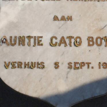 BOTHA Cato -1935