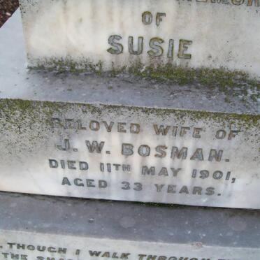 BOSMAN Susie -1901