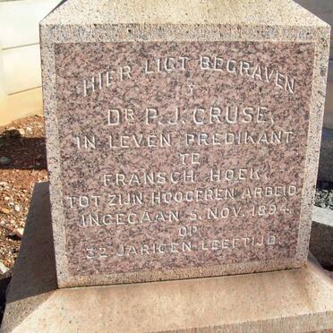 CRUSE P.J. -1894