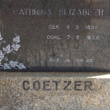 COETZER Cathrina Elizabeth 1899-1939