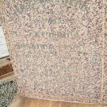 CONRADIE Catherina Susanna nee FISCHER -192?