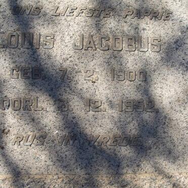 CONRADIE Louis Jacobus 1900-1952