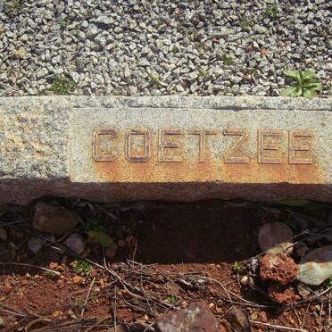 COETZEE Sophia Helena nee DU TOIT 1879-1958