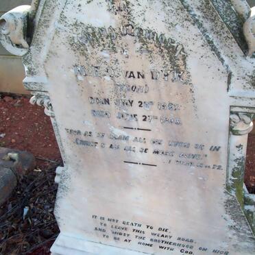 DYK M.E.O., nee VLOK 1857-1903