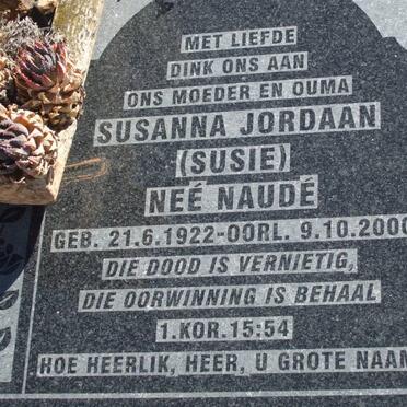 DEETLEFS Philippus Petrus 1918-1983 &amp; Maria Helena MARAIS 1924-1952 :: JORDAAN Susanna nee NAUDE 1922-2000