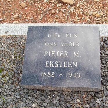 EKSTEEN Pieter M. 1882-1943