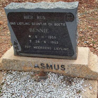 ERASMUS Bennie 1955-1963