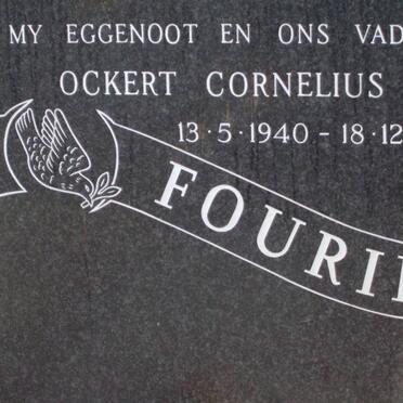 FOURIE Ockert Cornelius 1940-1993