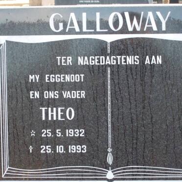 GALLOWAY Theo 1932-1993