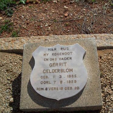 GELDERBLOM Gerrit 1885-1959