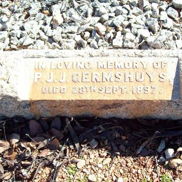 GERMSHUYS P.J.J. -1897