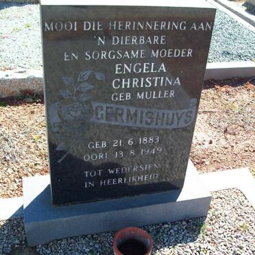 GERMISHUYS Engela Christina nee MULLER 1883-1949