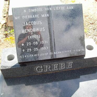 GREBE Jacobus Hendrikus 1931-1993