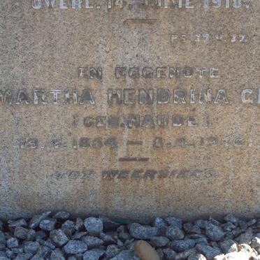 GIE Coenraad Johannes Carolus 1848-1918 &amp; Martha Hendrina NAUDE 1854-1936