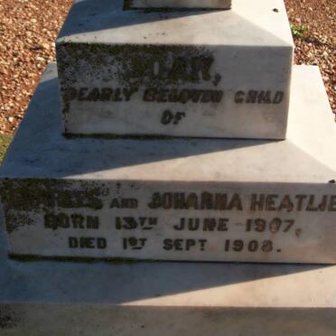 HEATLIE Joan 1907-1908