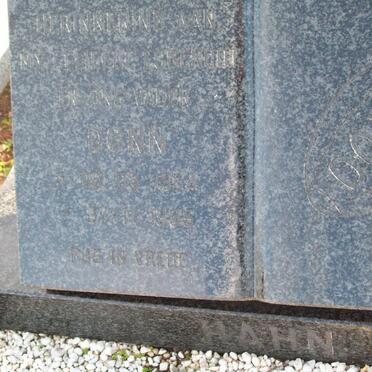 HAHN Donn 1964-1995