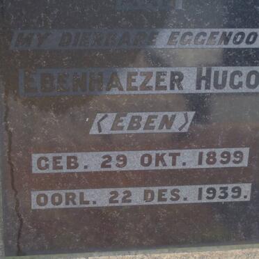 HUGO Ebenhauzer 1899-1939