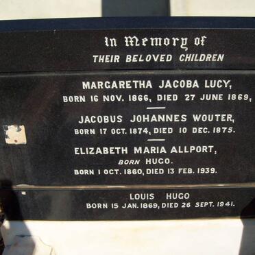 HUGO :: DE VOS :: HEATLIE :: BOSMAN :: ROUX :: MEIRING :: ALLPORT