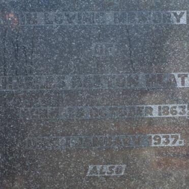 HEATLIE Charles Beeton 1863-1937 &amp; Johanna Maria HUGO 1862-1952 :: HEATLIE Henry Thomas 1901-1938