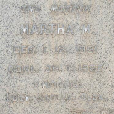 HAMMOND Martha M. 1881-1962 :: HAMMOND Pieter 1909-1959