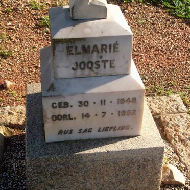 JOOSTE Elmarie 1948-1952