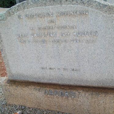 JACOBS Vera Christina MOLLER 1916-1943