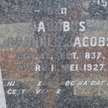 JACOBS Jacobus Johannes 1837-1927