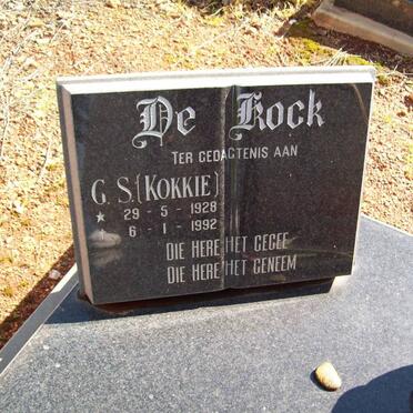 KOCK G.S., de 1928-1992