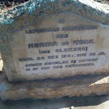 KOCK Morina, de nee OLCKERS -1941