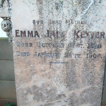KEYTER Emma Jane 1839-1907